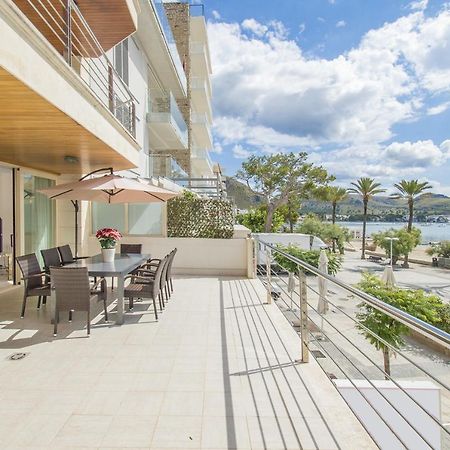 Seafront Ap Acuario Apartment Port de Pollenca Bagian luar foto