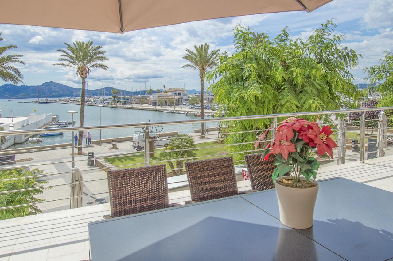Seafront Ap Acuario Apartment Port de Pollenca Bagian luar foto
