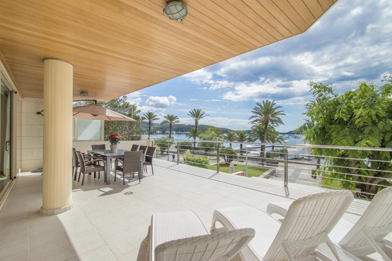 Seafront Ap Acuario Apartment Port de Pollenca Bagian luar foto