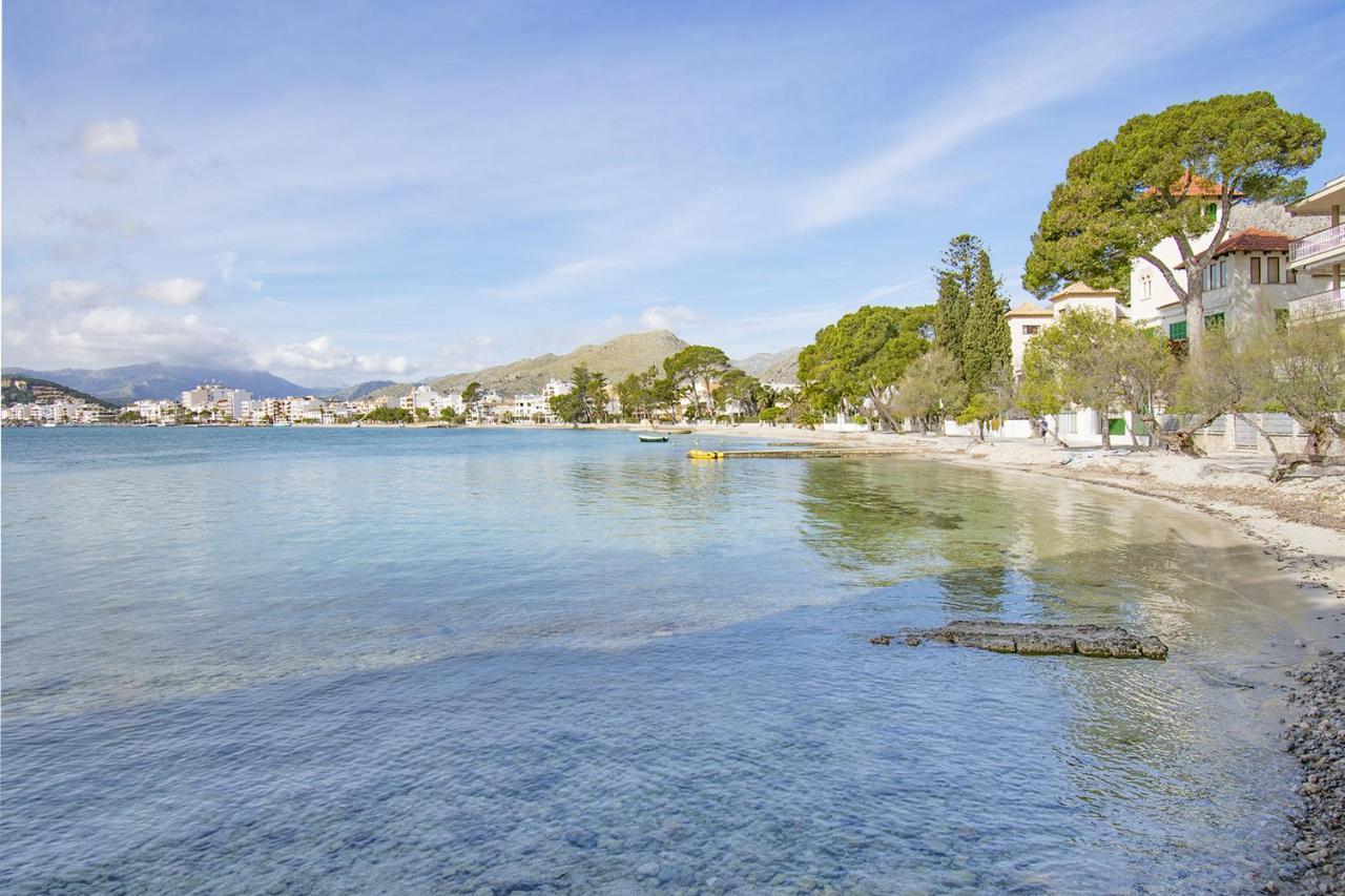 Seafront Ap Acuario Apartment Port de Pollenca Bagian luar foto